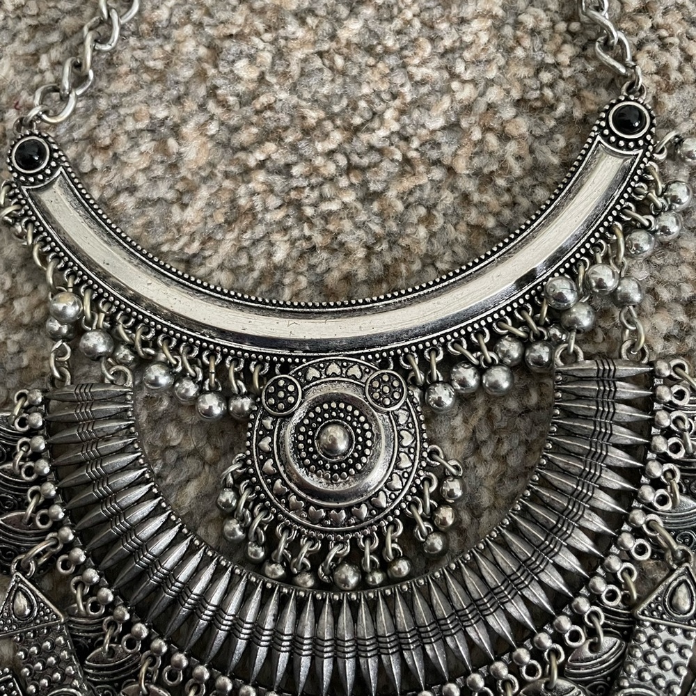 Boho Statement Necklace - image 5